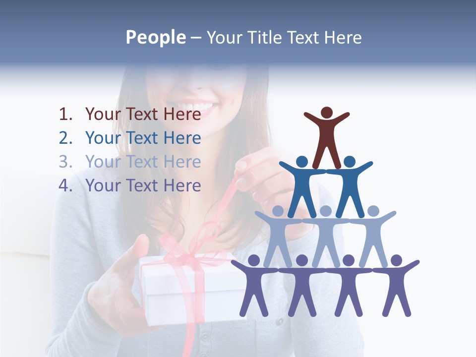 Natural Valentine Face PowerPoint Template