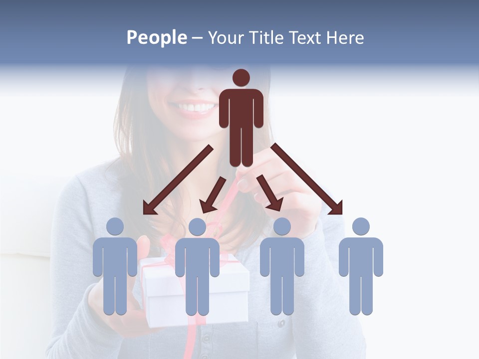 Natural Valentine Face PowerPoint Template