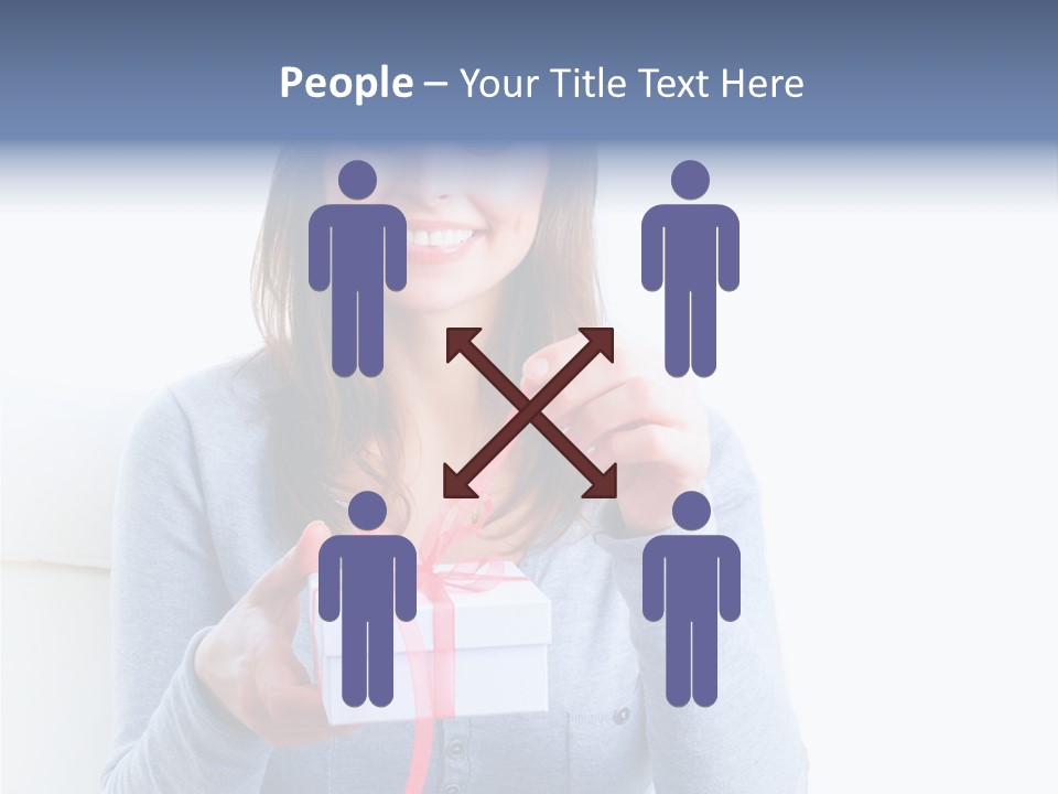 Natural Valentine Face PowerPoint Template