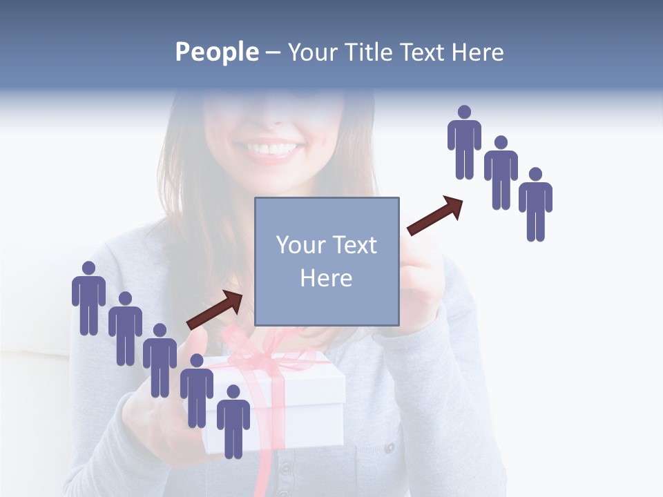 Natural Valentine Face PowerPoint Template