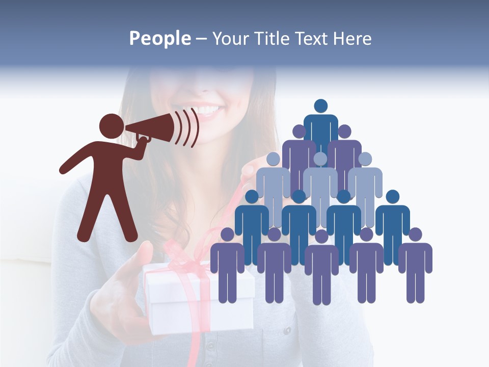 Natural Valentine Face PowerPoint Template