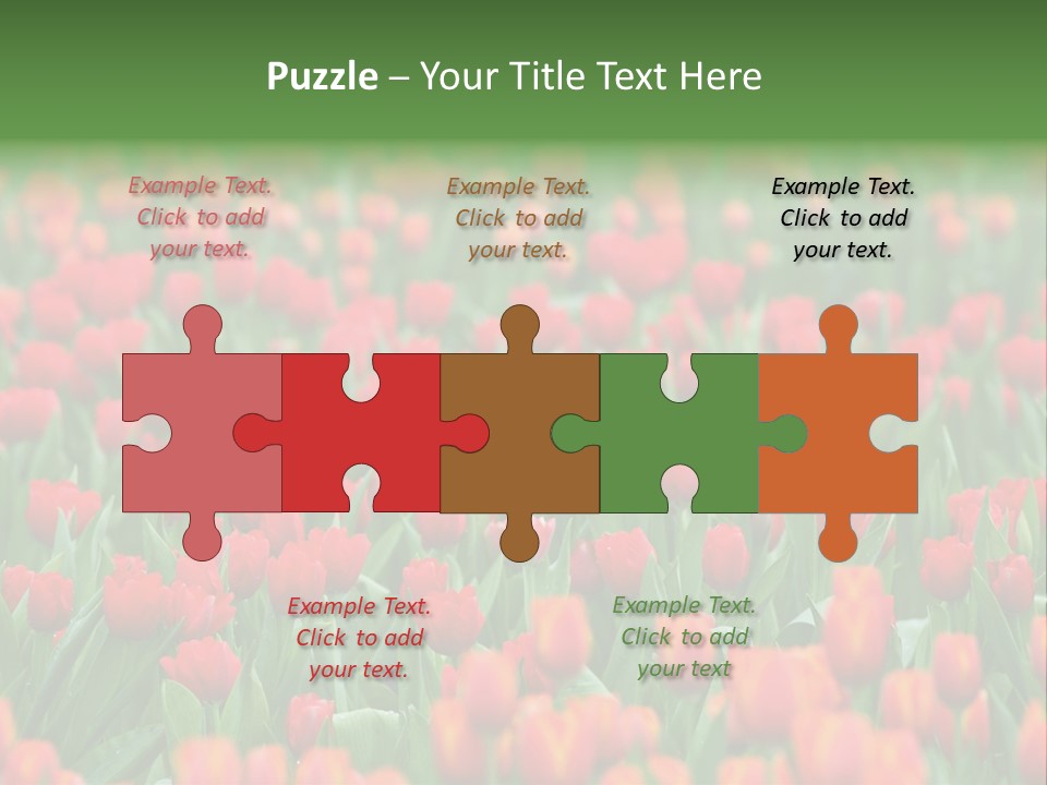 Floral Chiangrai Rural PowerPoint Template