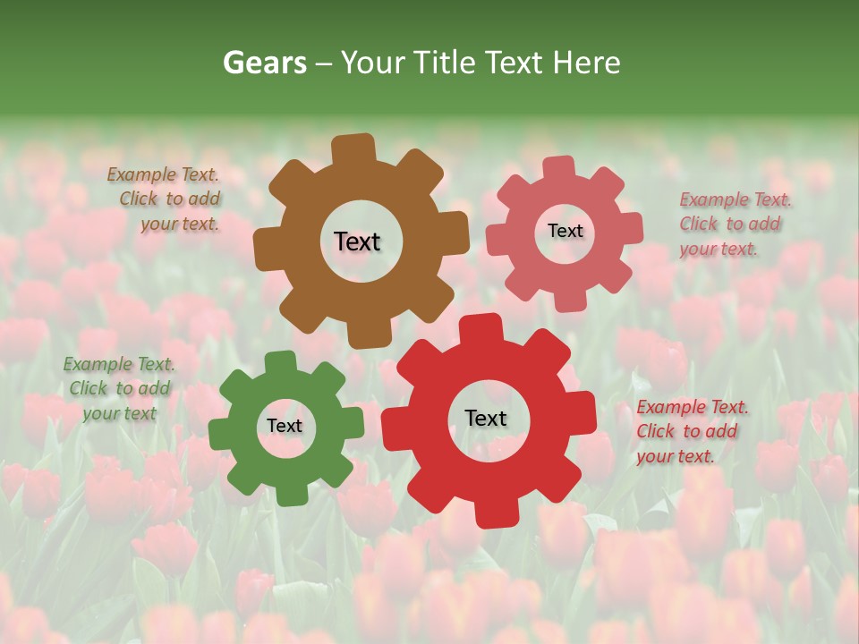 Floral Chiangrai Rural PowerPoint Template