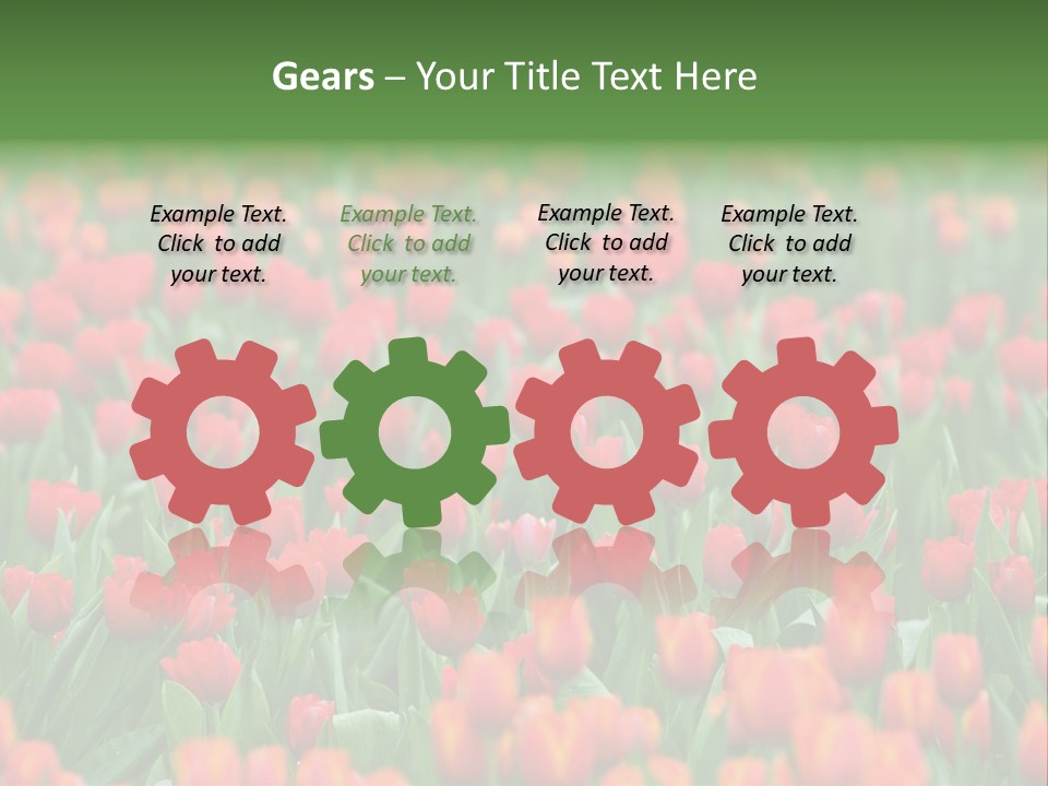 Floral Chiangrai Rural PowerPoint Template