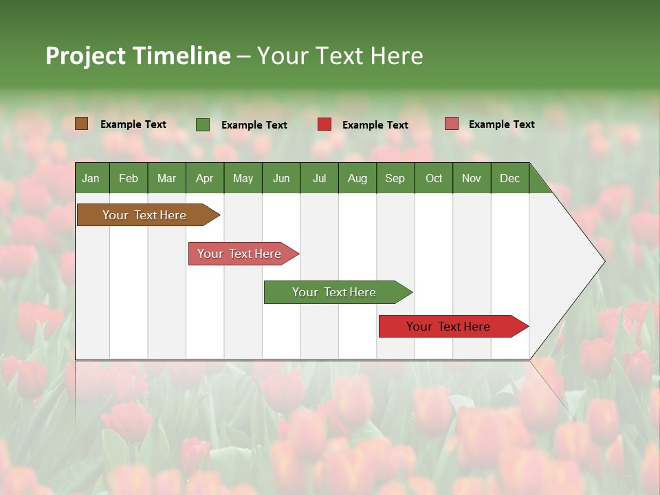Floral Chiangrai Rural PowerPoint Template