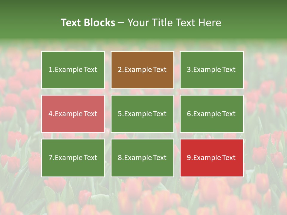 Floral Chiangrai Rural PowerPoint Template