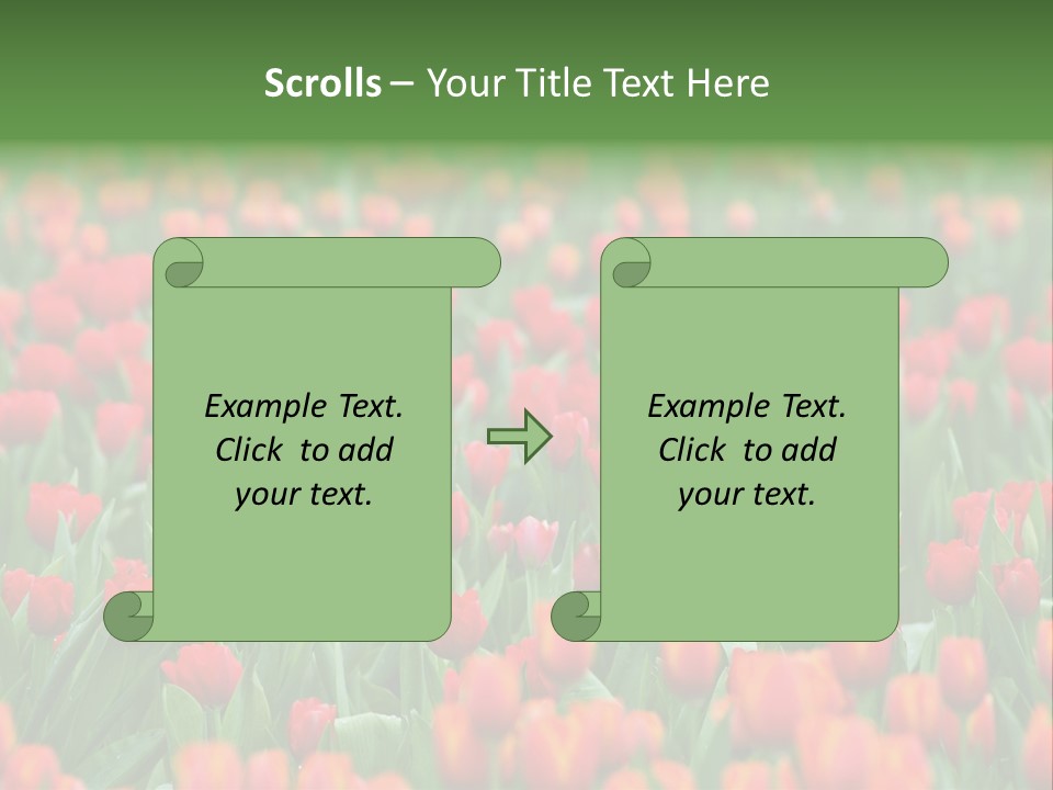 Floral Chiangrai Rural PowerPoint Template