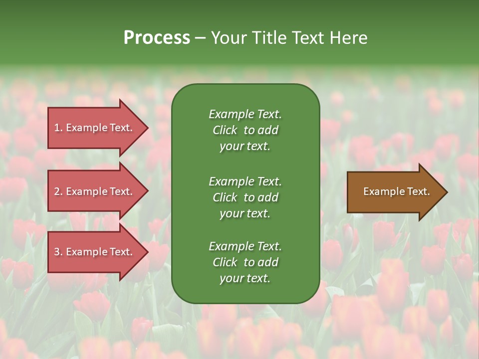 Floral Chiangrai Rural PowerPoint Template