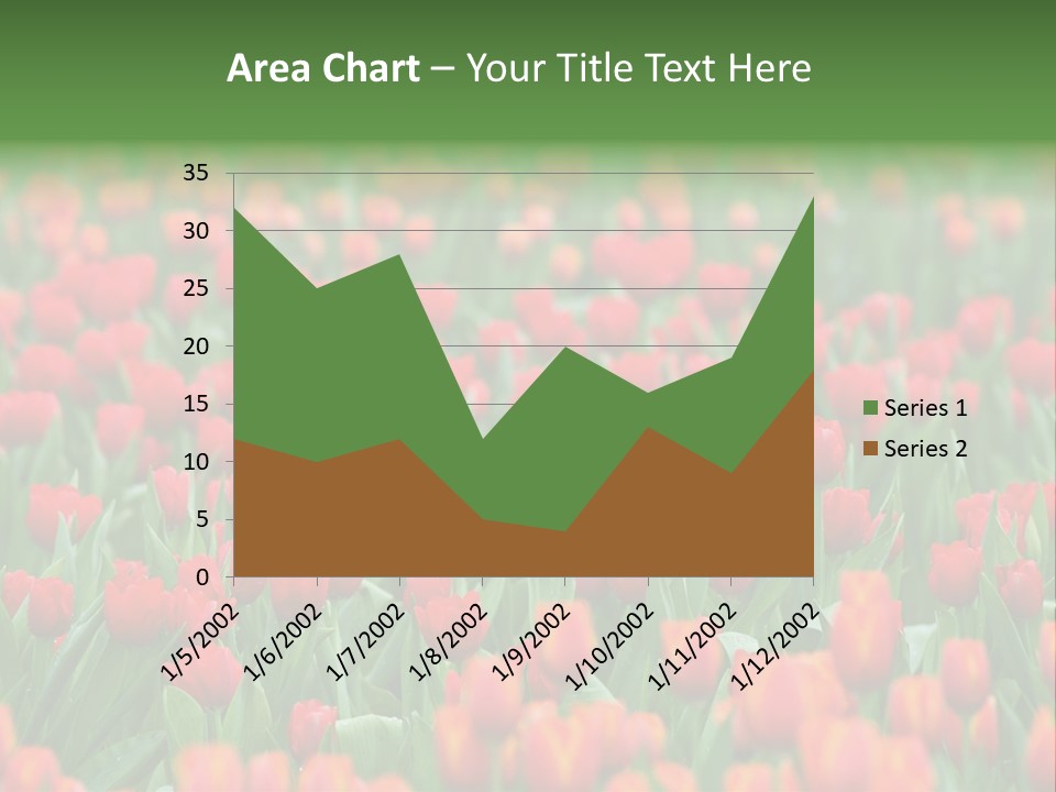 Floral Chiangrai Rural PowerPoint Template