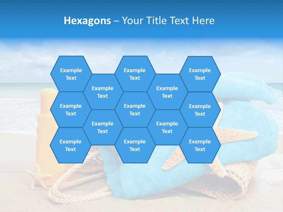 Vacation Scene Screen PowerPoint Template