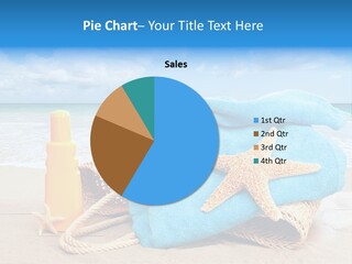 Vacation Scene Screen PowerPoint Template
