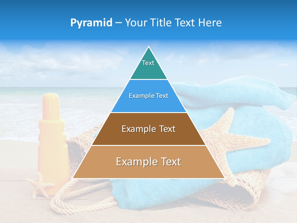 Vacation Scene Screen PowerPoint Template