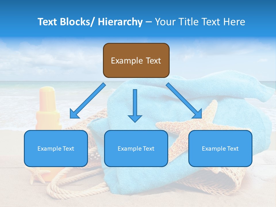 Vacation Scene Screen PowerPoint Template