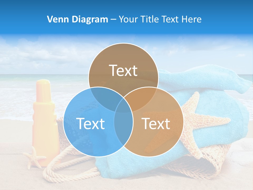 Vacation Scene Screen PowerPoint Template