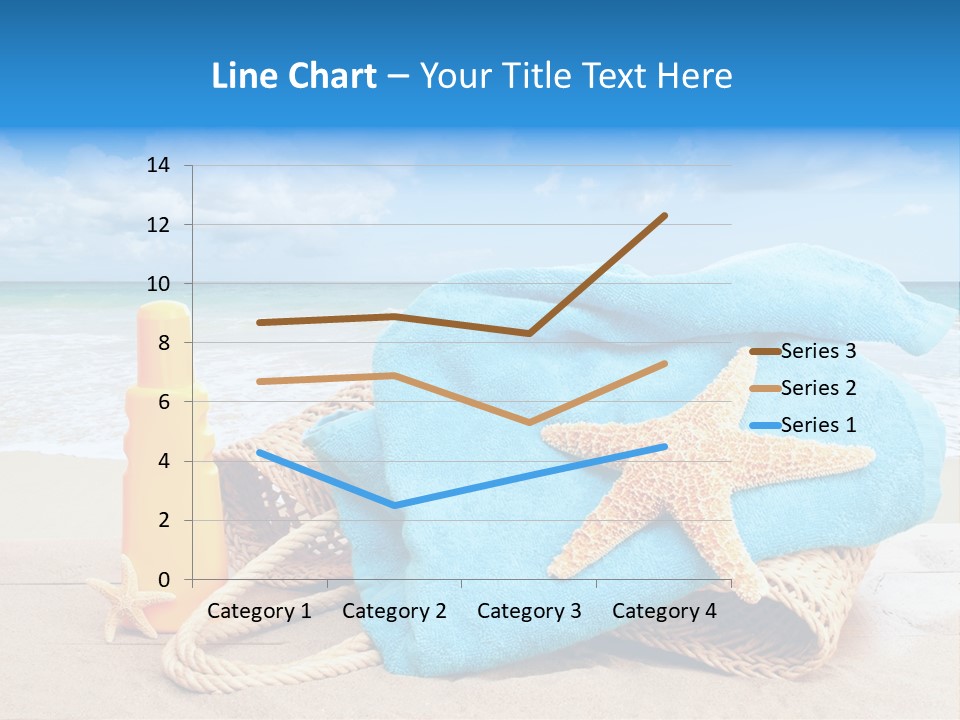 Vacation Scene Screen PowerPoint Template