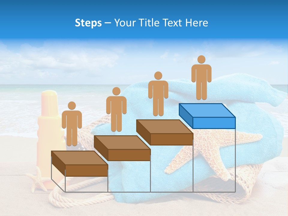 Vacation Scene Screen PowerPoint Template