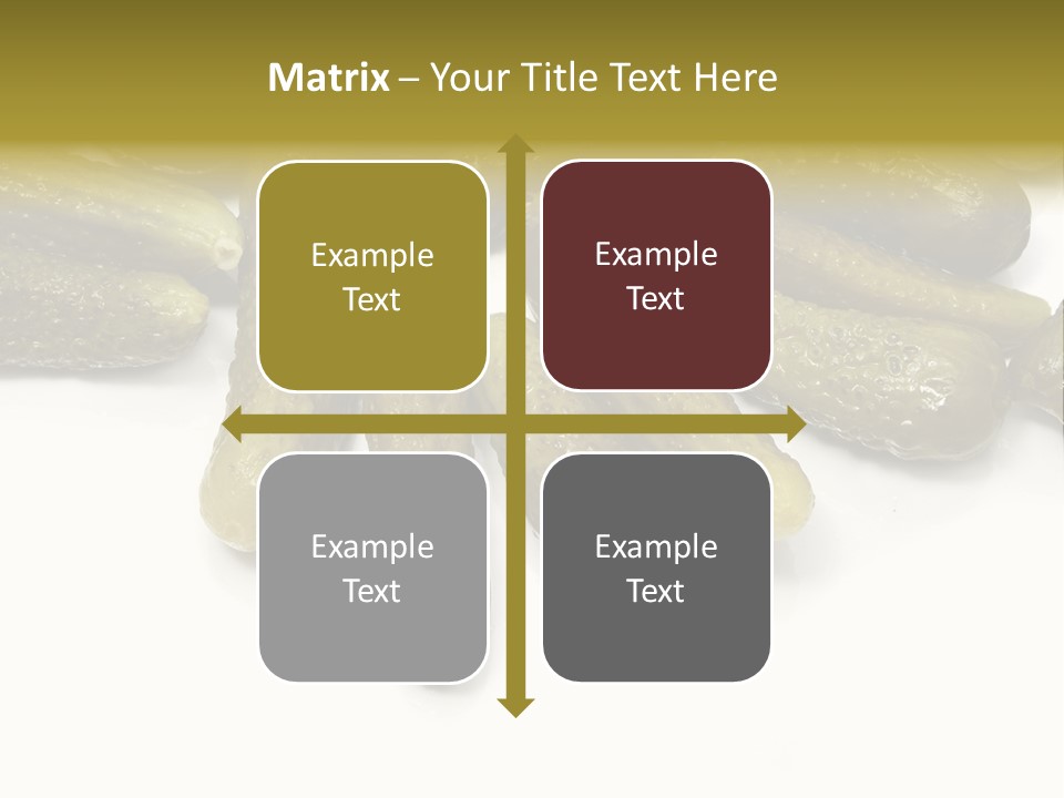 Pickled Energy Eat PowerPoint Template