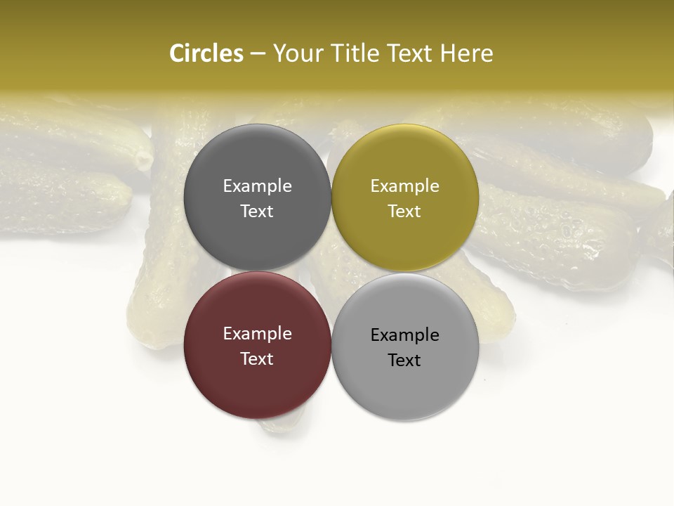 Pickled Energy Eat PowerPoint Template