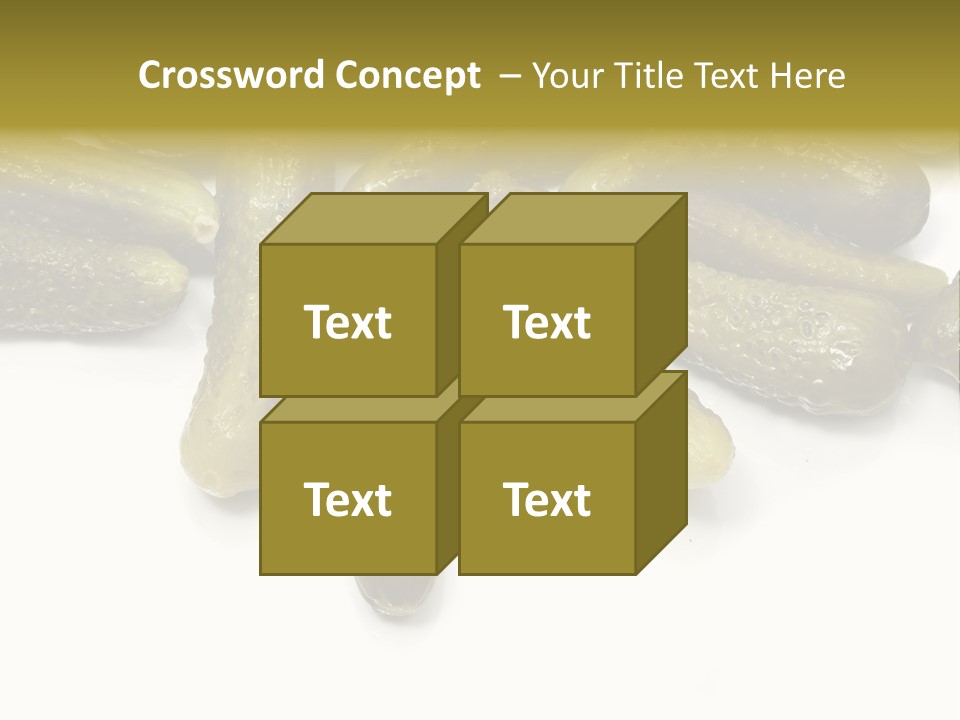 Pickled Energy Eat PowerPoint Template