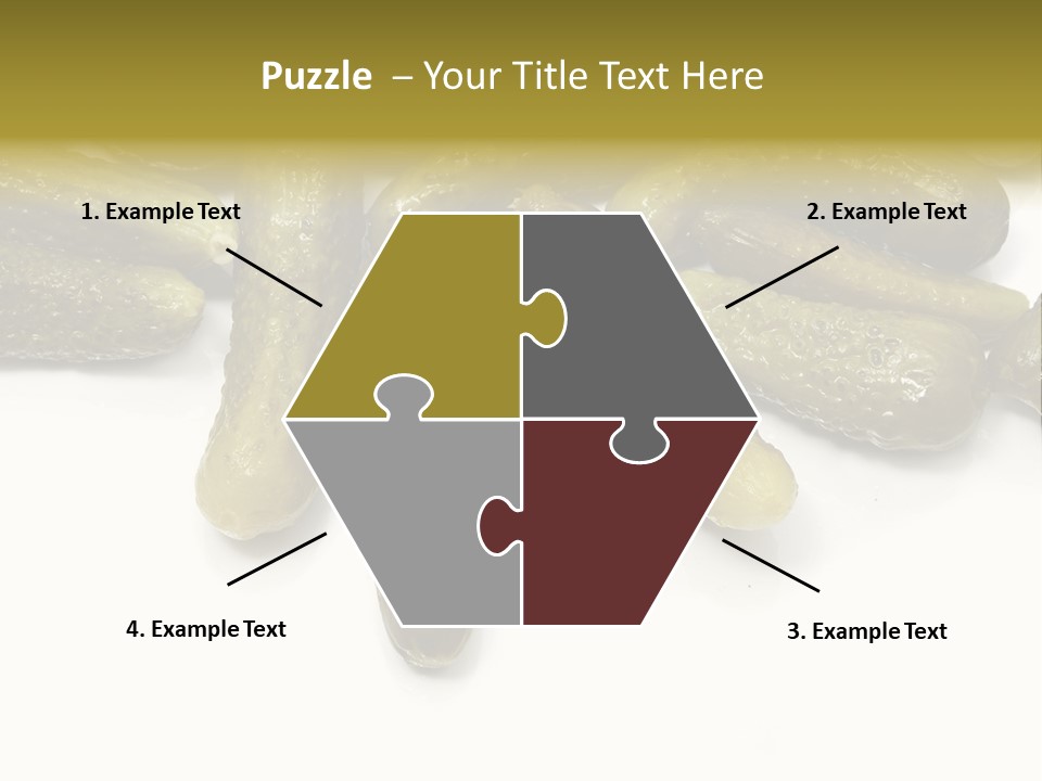 Pickled Energy Eat PowerPoint Template