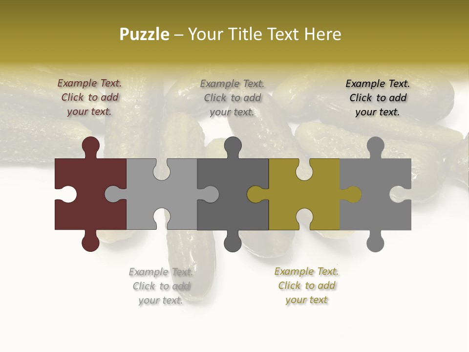 Pickled Energy Eat PowerPoint Template