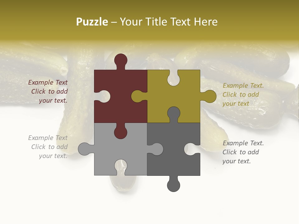 Pickled Energy Eat PowerPoint Template