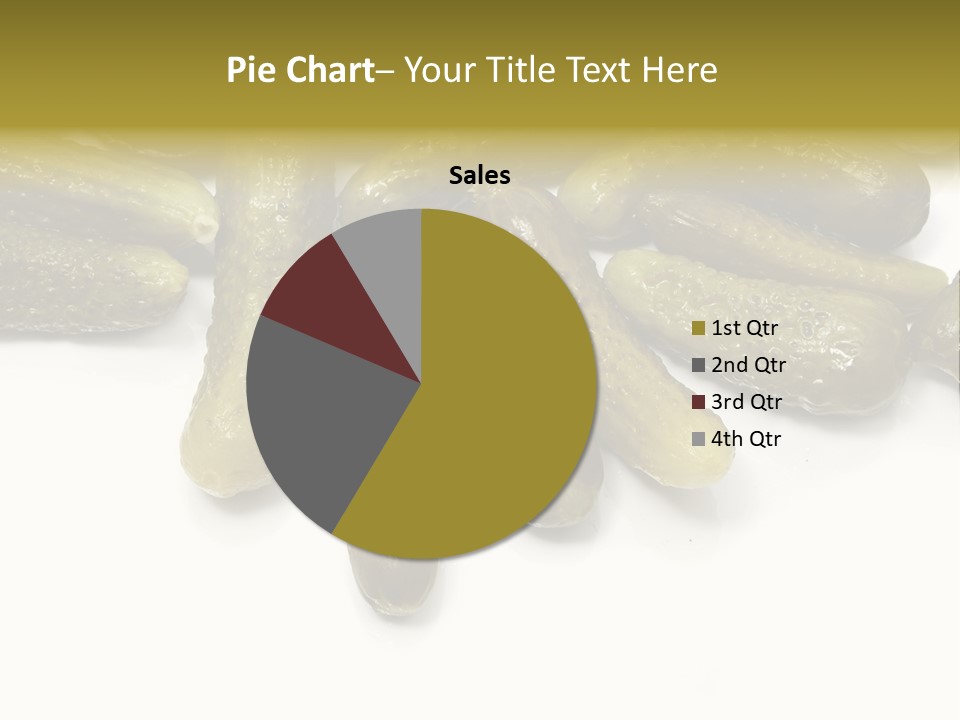 Pickled Energy Eat PowerPoint Template