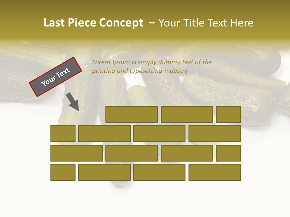 Pickled Energy Eat PowerPoint Template