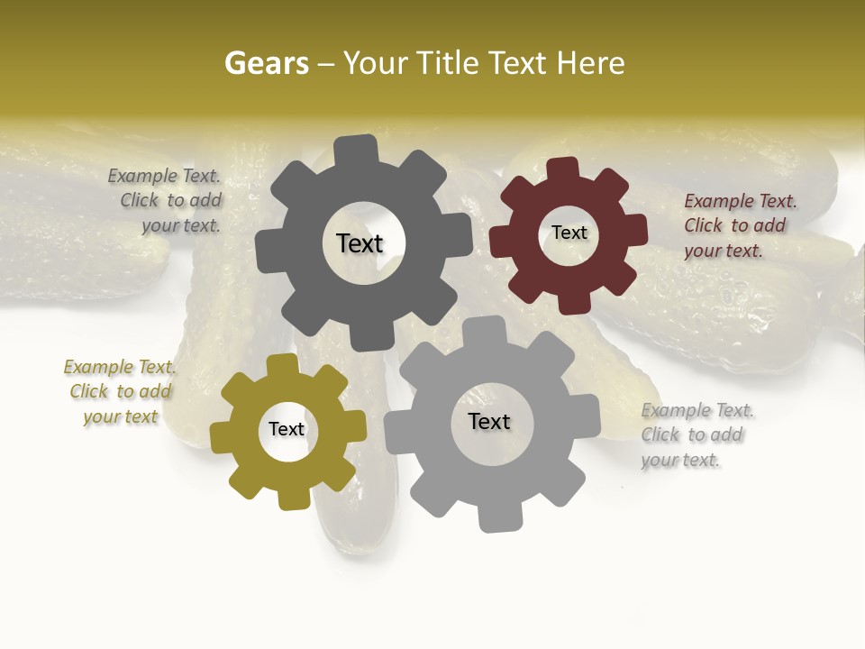 Pickled Energy Eat PowerPoint Template