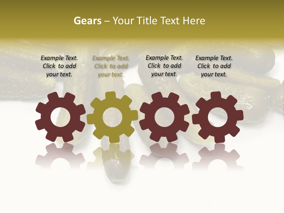 Pickled Energy Eat PowerPoint Template