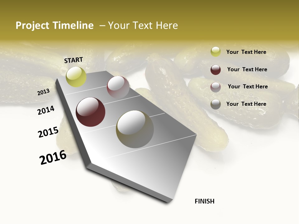 Pickled Energy Eat PowerPoint Template