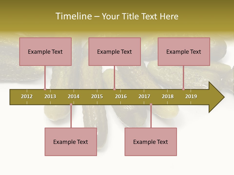 Pickled Energy Eat PowerPoint Template