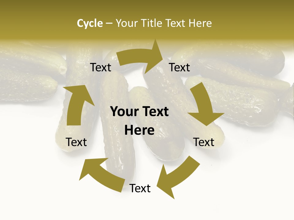 Pickled Energy Eat PowerPoint Template