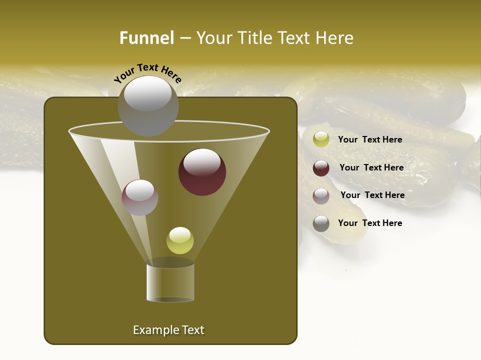 Pickled Energy Eat PowerPoint Template