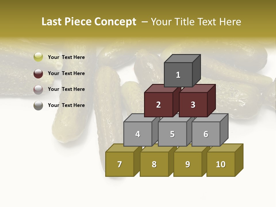 Pickled Energy Eat PowerPoint Template