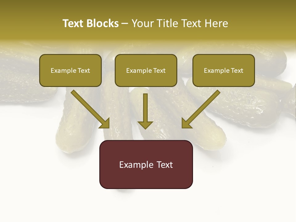 Pickled Energy Eat PowerPoint Template