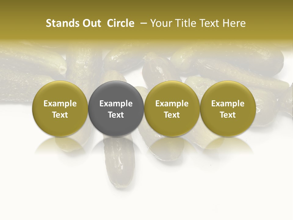 Pickled Energy Eat PowerPoint Template