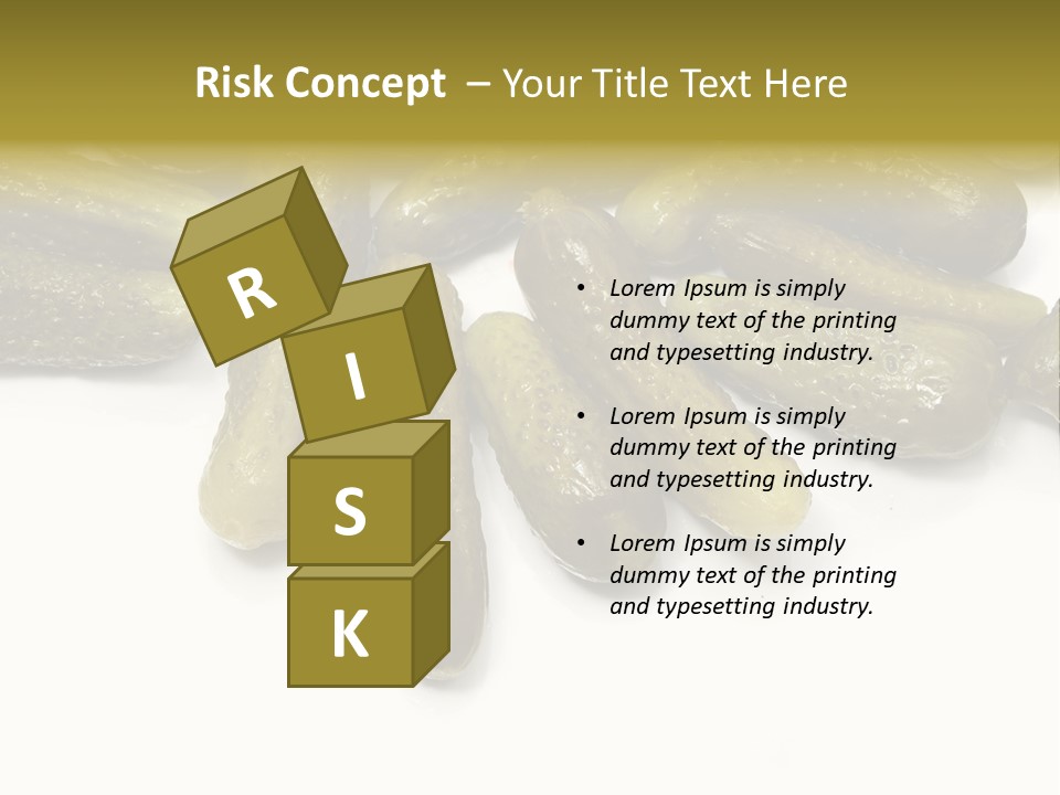 Pickled Energy Eat PowerPoint Template