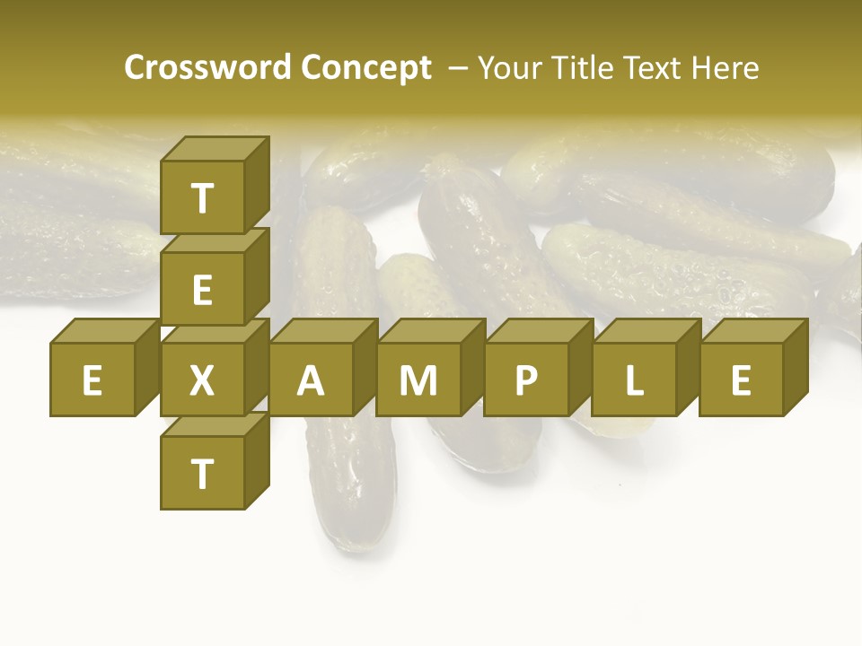 Pickled Energy Eat PowerPoint Template