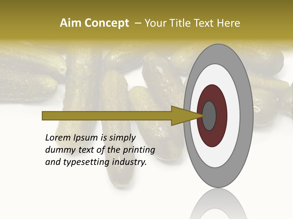 Pickled Energy Eat PowerPoint Template