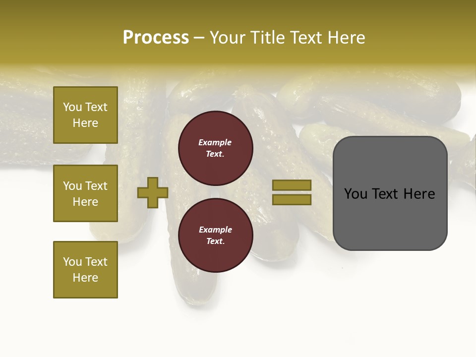 Pickled Energy Eat PowerPoint Template