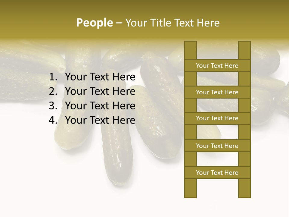 Pickled Energy Eat PowerPoint Template