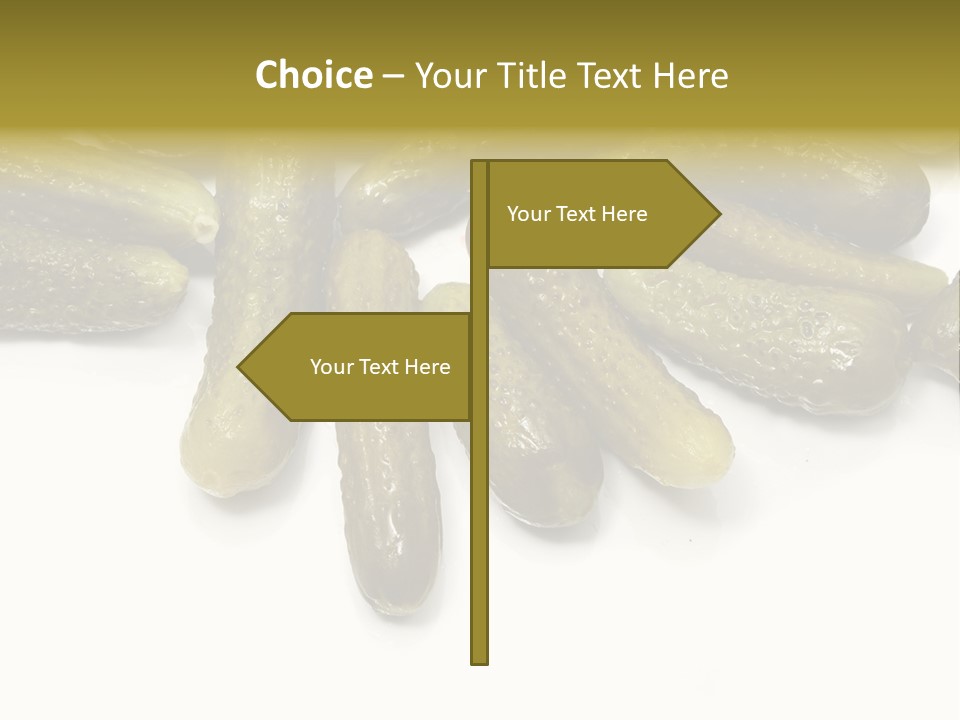 Pickled Energy Eat PowerPoint Template