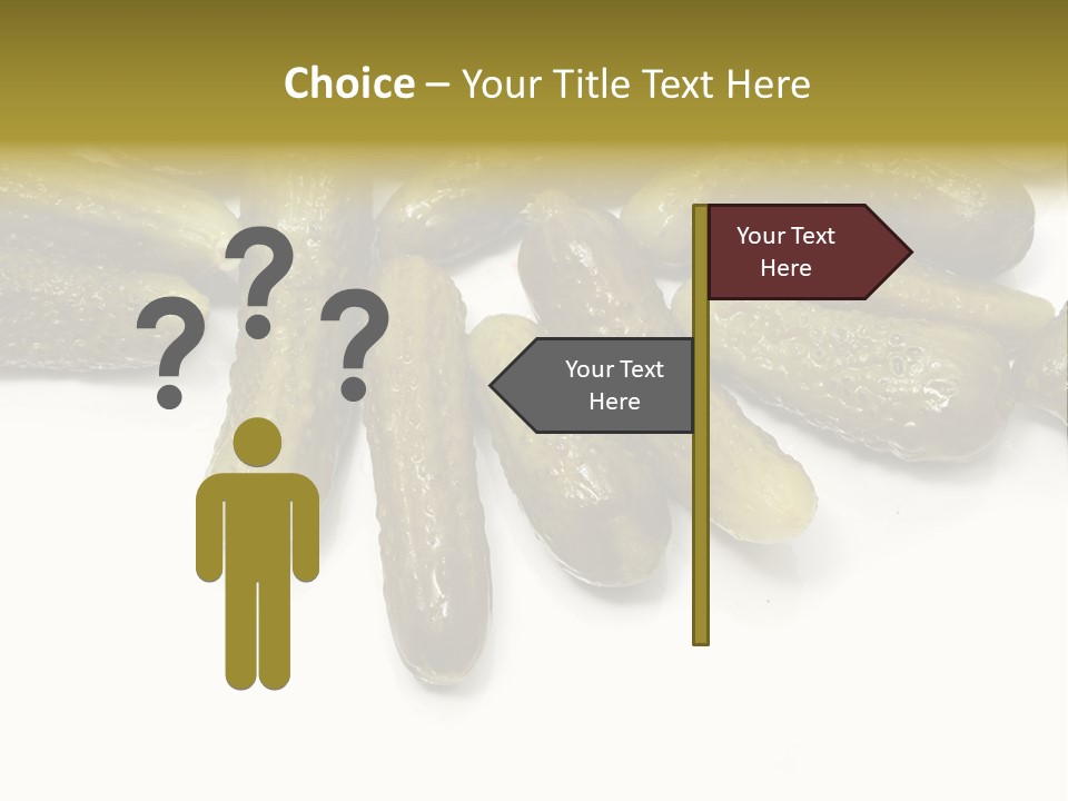 Pickled Energy Eat PowerPoint Template