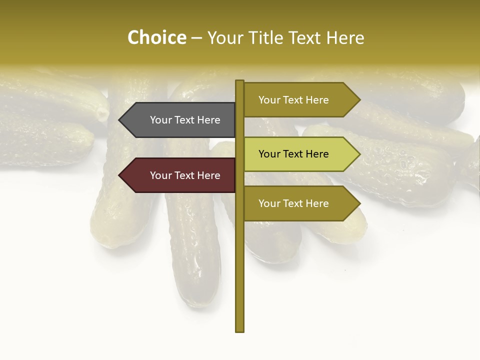 Pickled Energy Eat PowerPoint Template