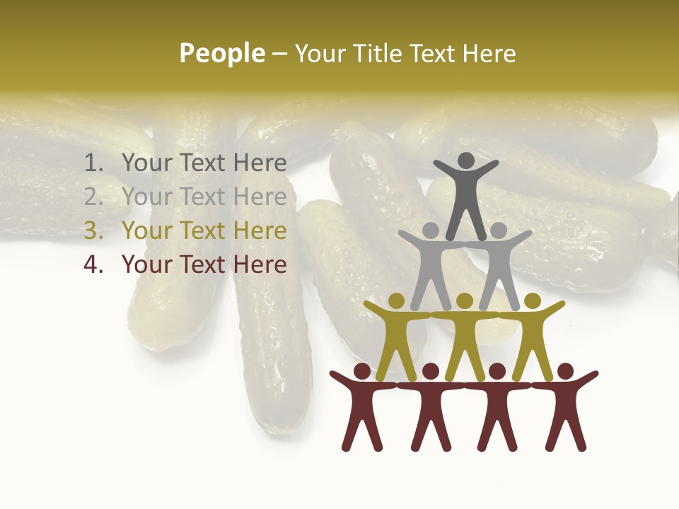 Pickled Energy Eat PowerPoint Template