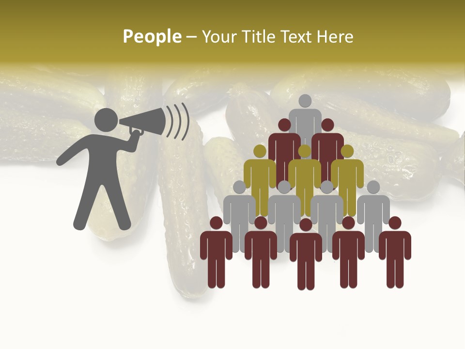 Pickled Energy Eat PowerPoint Template