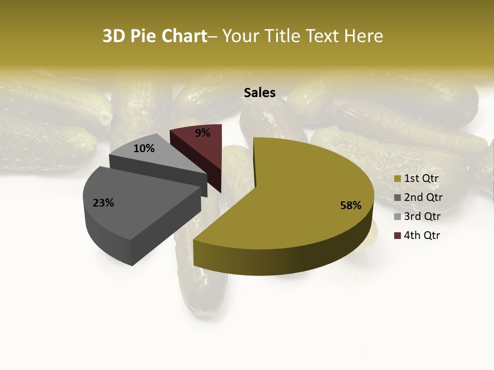 Pickled Energy Eat PowerPoint Template