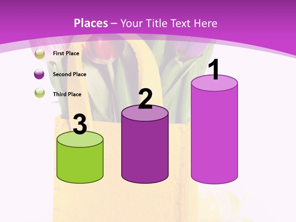 White Easter Bunch PowerPoint Template