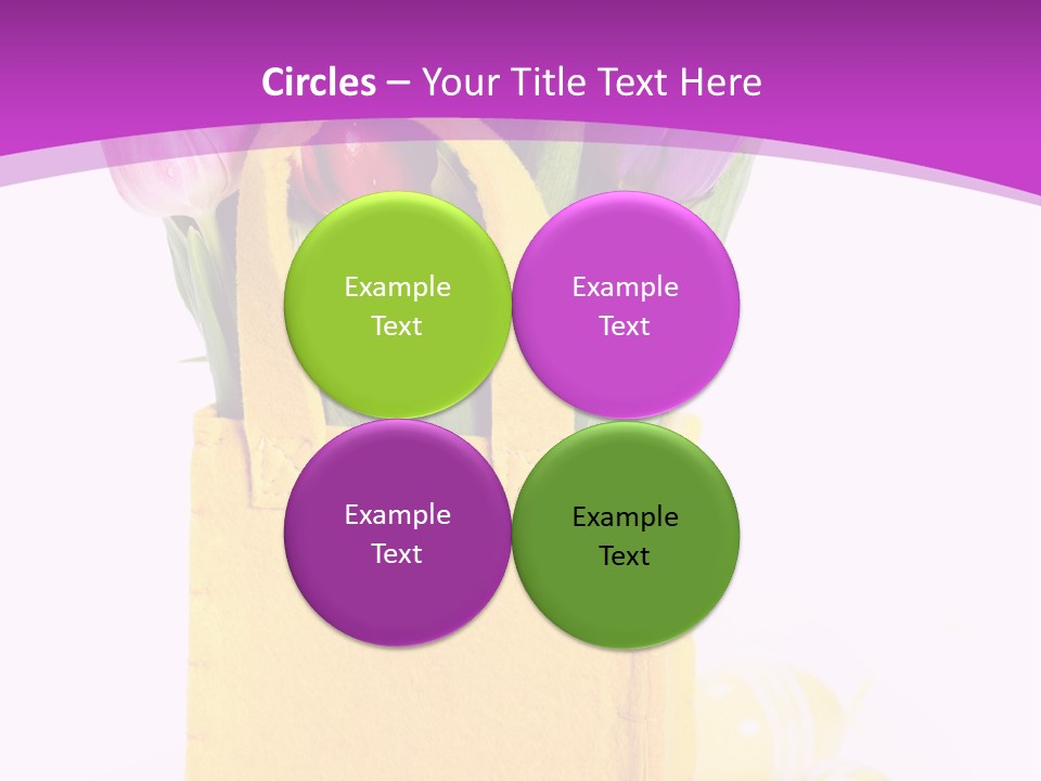 White Easter Bunch PowerPoint Template